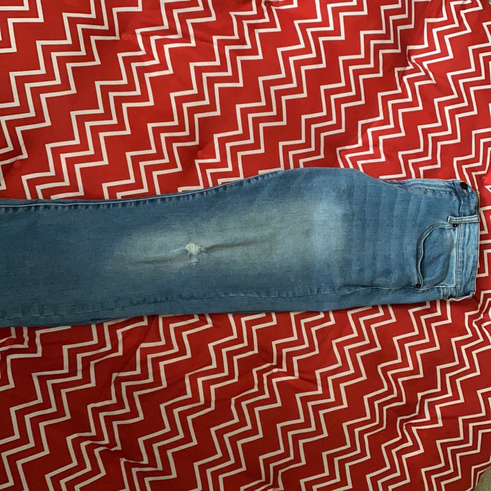Light Blue Denim Jeans - Picture 2 of 3
